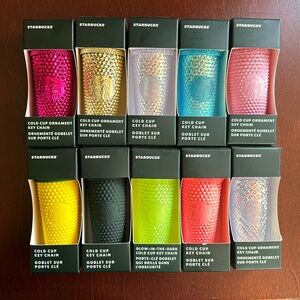 Starbucks keychains